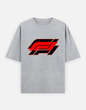 C-Labs F1 Oversized Classic T-Shirt Grey Melange Front_1_c_4_d196e815-d145-4cc7-99ea-3cd8b65fa2df
