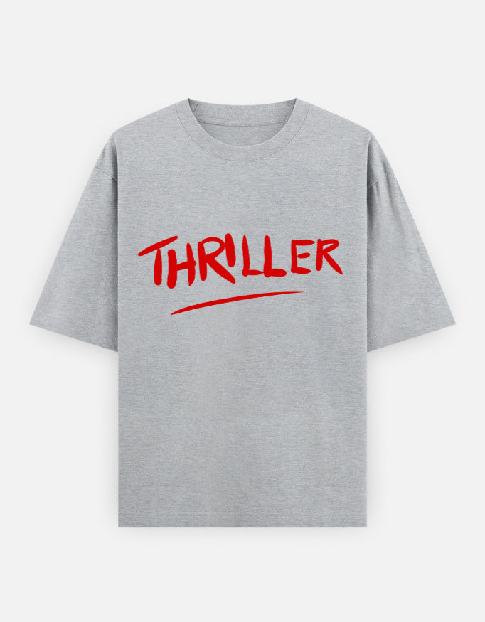 C-Labs Thriller Oversized Classic T-Shirt Grey Melange Front_1_c_4_d2602755-2cca-4654-9700-379c859a8130