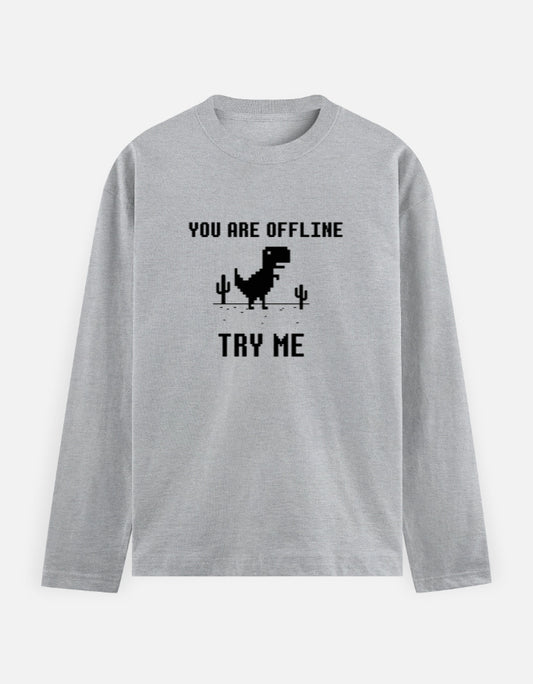 C-Labs If You Are Offline, Try Me Full Sleeve T-Shirt Grey Melange Front_1_c_4_d8397942-ceb8-47da-9dc4-c21d3ce354f9
