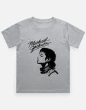 C-Labs Michael Jackson Boy Classic Crew T-Shirt Grey Melange Front_1_c_4_d9f2afc0-1ac7-422d-913b-02ef3b77fb59