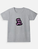 C-Labs Off The Wall Girl Classic Crew T-Shirt Grey Melange Front_1_c_4_da7db45b-c4ab-4d42-81fc-1cde22bdff31