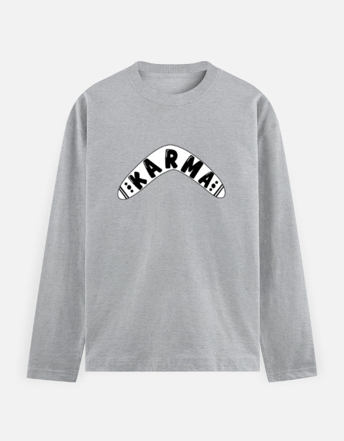 C-Labs Karma Full Sleeve T-Shirt Grey Melange Front_1_c_4_df9dde66-1c77-463b-a42b-508070a3b064
