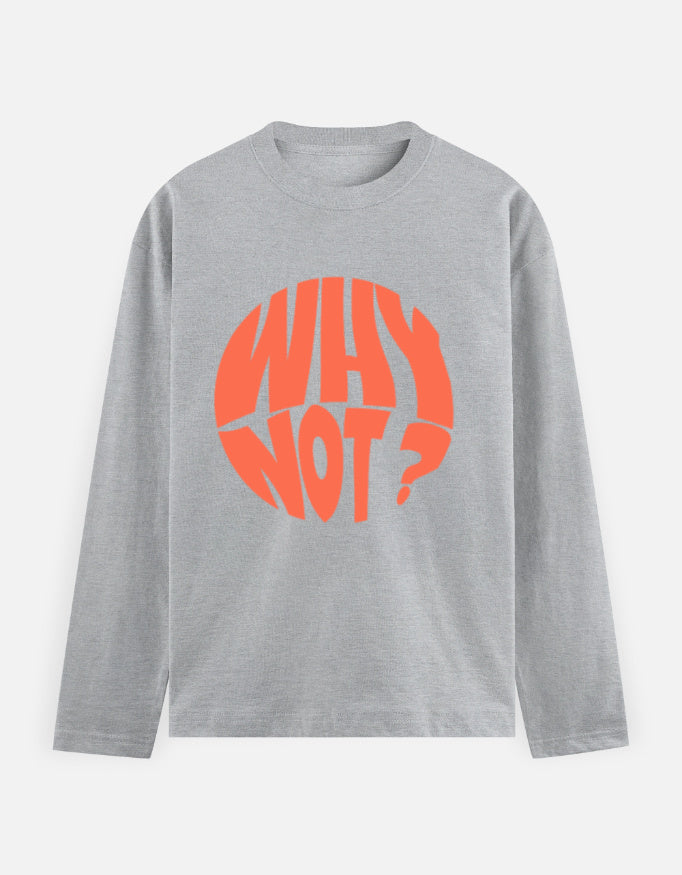 C-Labs Why Not Full Sleeve T-Shirt Grey Melange Front_1_c_4_e0772a2c-3e53-45ca-8328-d020eef9468c
