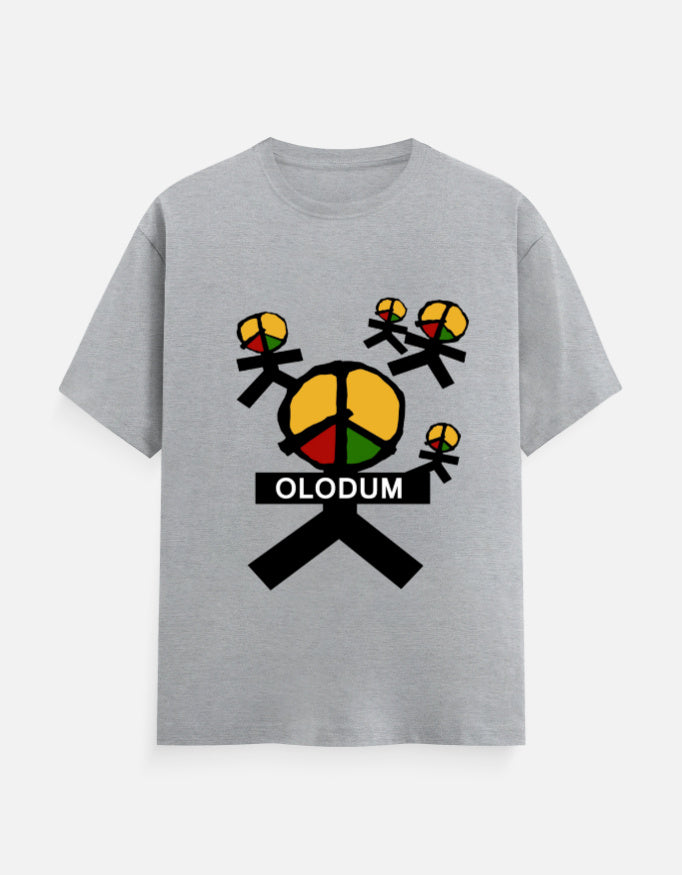 C-Labs Michael Jackson – Olodum Classic Crew T-Shirt Grey Melange Front_1_c_4_e8bd0fed-74ca-4159-a63b-fef56a52bd7f
