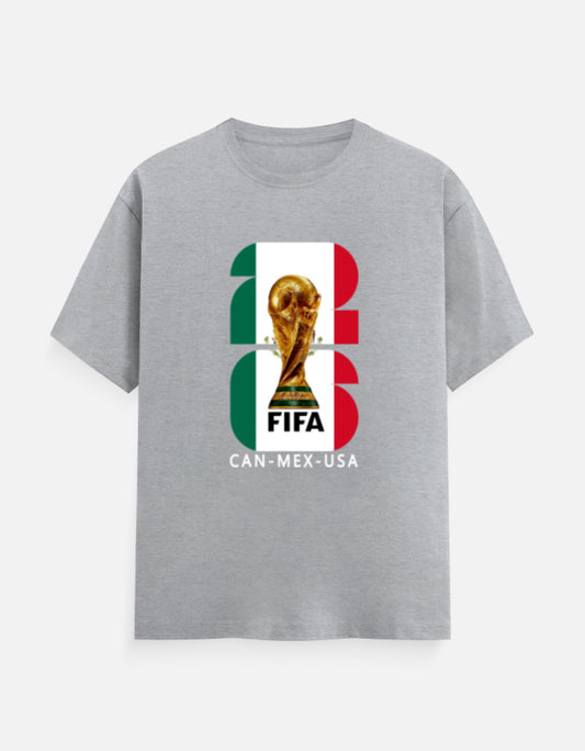 C-Labs Mexico 26 Classic Crew T-Shirt Grey Melange Front_1_c_4_e9c9c006-4621-425b-8ee0-54c0f19a8e29