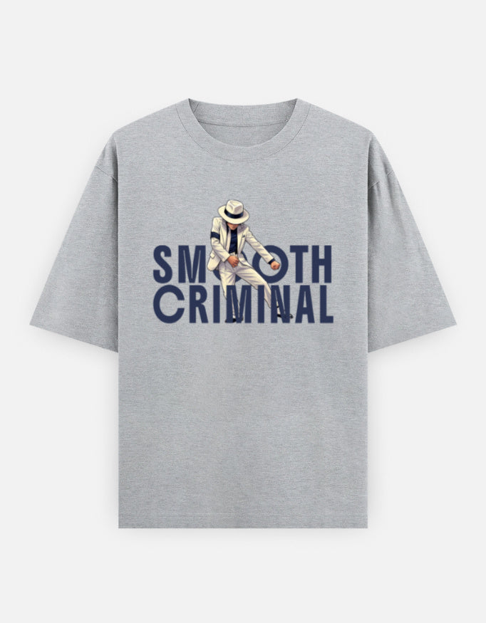 C-Labs Smooth Criminal Oversized Classic T-Shirt Grey Melange Front_1_c_4_f200a028-1378-4a4f-b4c5-66803c51d417