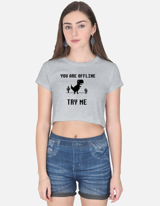 C-Labs If You Are in Offline, Try Me Crop Top Grey Melange Front_1_c_4_fc2abacf-5e6a-45cb-960a-7eb815abda3c