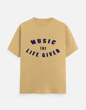 C-Labs Music The Life Giver Classic Crew T-Shirt Beige Front_1_c_51_10834dcb-d1a8-45a7-886c-91a21ea064b0