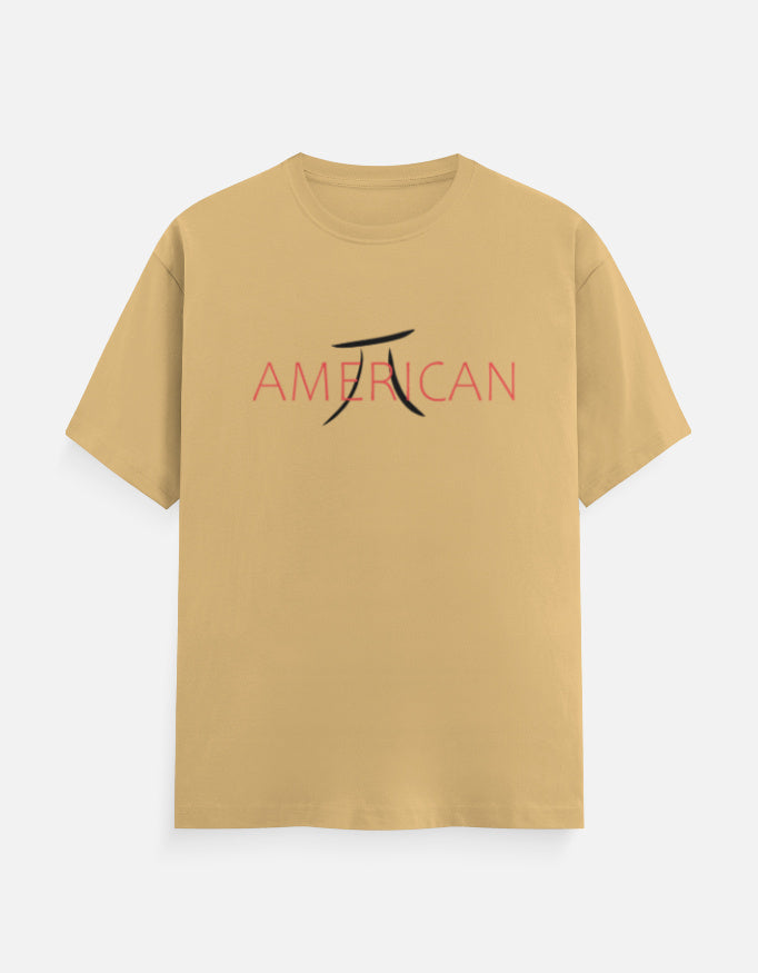 C-Labs AMERICAN PI Classic Crew T-Shirt Beige Front_1_c_51_22776e48-1272-435f-bb74-a641f1240273