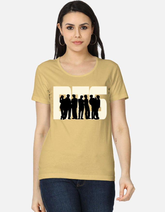 C-Labs BTS Women's Classic T-Shirt Beige Front_1_c_51_2c839ec7-3c11-44f1-a75b-cf1003b910a3