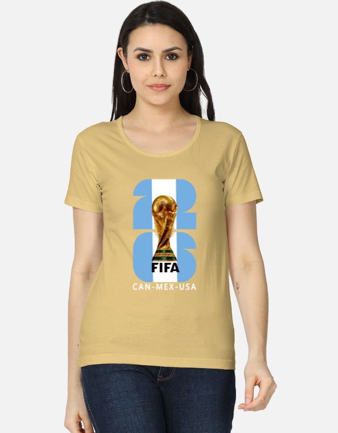 C-Labs Argentina 26 Women's Classic T-Shirt Beige Front_1_c_51_5b3b6bd9-c218-4007-a9fe-378dc92f2276