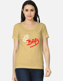 C-Labs Bad Women's Classic T-Shirt Beige Front_1_c_51_72c09757-ab50-421b-8416-0ff01bada5a7