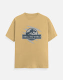 C-Labs Sarcastic World Classic Crew T-Shirt Beige Front_1_c_51_764b429f-3128-40b4-9efa-67e5968dc074
