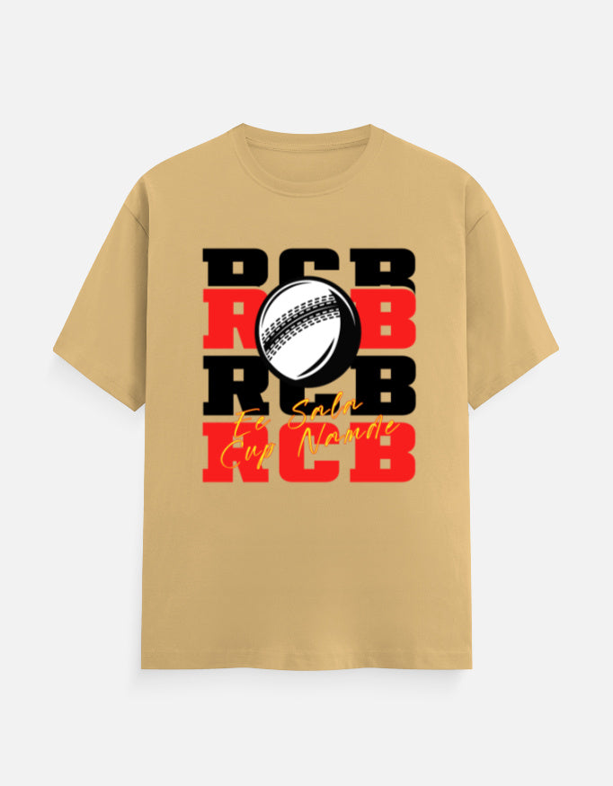 C-Labs RCB Ee Sala Cup Namde Classic Crew T-Shirt Beige Front_1_c_51_78d95b65-f5dd-4bc5-921b-7ea699aa7abc