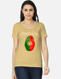C-Labs Portugal Women's Classic T-Shirt Beige Front_1_c_51_92b59cb5-b894-44b4-8d07-62b42482b655