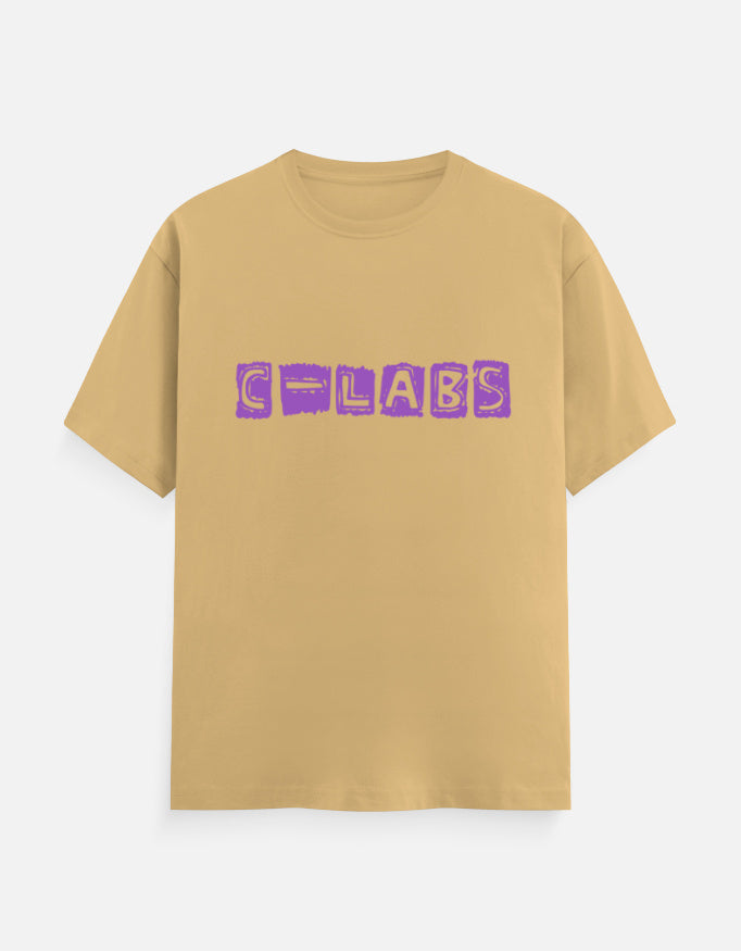 C-Labs C-LABS Block Classic Crew T-Shirt Beige Front_1_c_51_93ff2039-22e7-49b7-b7e8-fc86b88b406b