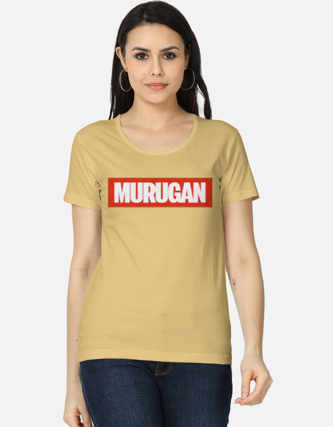 C-Labs Murugan Women's Classic T-Shirt Beige Front_1_c_51_9cbd77e9-c7fc-467e-86ac-c678d28fc92e