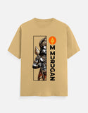 C-Labs Om Murugan Classic Crew T-Shirt Beige Front_1_c_51_a3d6bbc9-4765-4ece-8087-1817798eabc2