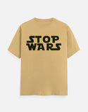 C-Labs Stop Wars Classic Crew T-Shirt Beige Front_1_c_51_aadc9c5c-c922-4bc7-bfeb-36ebcfba2464
