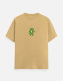 C-Labs Photographer Dinosaur Classic Crew T-Shirt Beige Front_1_c_51_c6c8736c-7253-4a95-b241-a4ae0d6d6e7e