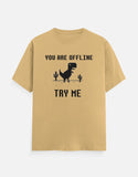 C-Labs If You Are in Offline, Try Me Classic Crew T-Shirt Beige Front_1_c_51_cd05cb2c-6eff-49a6-b604-59f5cd4a8c3d