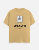 C-Labs Impermation Is Wealth Classic Crew T-Shirt Beige Front_1_c_51_dcf75f21-de55-4f08-bac7-5f31b0046200