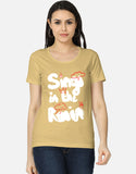 C-Labs Sing In The Rain Women's Classic T-Shirt Beige Front_1_c_51_f540434c-b3a4-4553-b6dc-e29fca027753