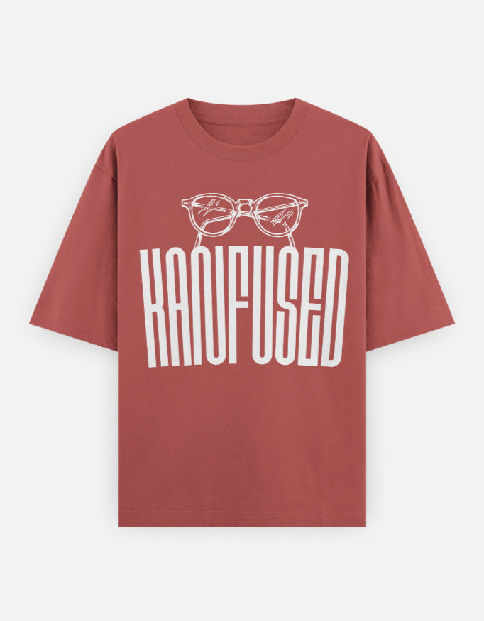 C-Labs Kanfused Oversized Classic T-Shirt Coral Front_1_c_52