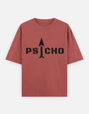 C-Labs PSYCHO Oversized Classic T-Shirt Coral Front_1_c_52_0da6dcf8-c804-48e4-bdf5-424e60ee8ebb