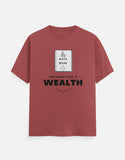 C-Labs Impermation Is Wealth Classic Crew T-Shirt Coral Front_1_c_52_0ddd0135-a658-4def-b426-d5a62e6a974e