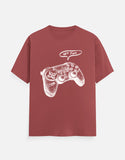 C-Labs Let's Play Classic Crew T-Shirt Coral Front_1_c_52_140fabdc-ee57-41ea-a8c1-e18ba19deecc