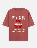 C-Labs Karma Oversized Classic T-Shirt Coral Front_1_c_52_261cc061-819a-4294-b679-776133a13237