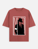 C-Labs Michael Jackson Oversized Classic T-Shirt Coral Front_1_c_52_420c8f4c-d3dc-4b34-bee5-1b61a829ec93