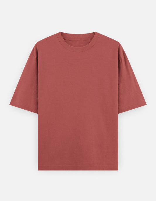 C-Labs C-Standard: Classic Oversized T-Shirt (Light) Oversized Classic T-Shirt Coral Front_1_c_52_478d93a1-b032-430b-8b0c-e4117dfa405f