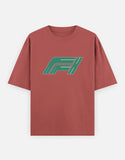C-Labs F1 Oversized Classic T-Shirt Coral Front_1_c_52_6d1f3825-db23-438f-b76f-57fcefc00cb0