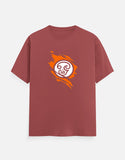 C-Labs Om Classic Crew T-Shirt Coral Front_1_c_52_745bb112-4f44-48a6-9fc5-abf9dc828ac9