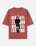 C-Labs Michael Jackson Oversized Classic T-Shirt Coral Front_1_c_52_7c395bad-e556-4461-abd0-0dd8c88a9396