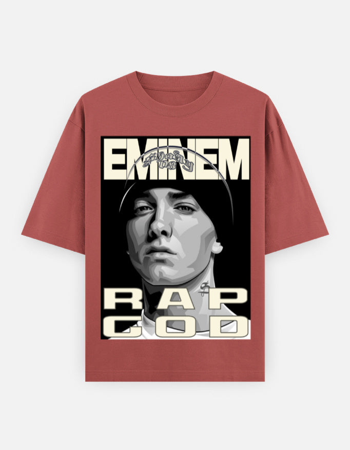 C-Labs Rap God Oversized Classic T-Shirt Coral Front_1_c_52_85f8e72b-a893-4ab6-a44a-ab2d1df8e26b