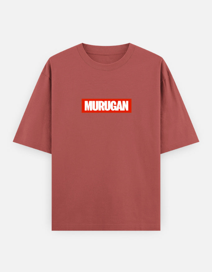 C-Labs Om Murugan Oversized Classic T-Shirt Coral Front_1_c_52_963a06ba-6e04-46ff-b7a9-962f4bda01a4