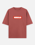 C-Labs Om Murugan Oversized Classic T-Shirt Coral Front_1_c_52_963a06ba-6e04-46ff-b7a9-962f4bda01a4