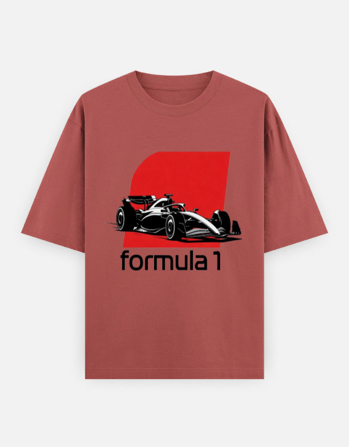 C-Labs Formula 1 Oversized Classic T-Shirt Coral Front_1_c_52_aaf59f23-6461-4e9f-a7f0-4ff1519d8b39