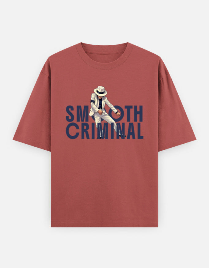 C-Labs Smooth Criminal Oversized Classic T-Shirt Coral Front_1_c_52_b88ff69d-dff2-4a6a-b42a-dee638109fa2