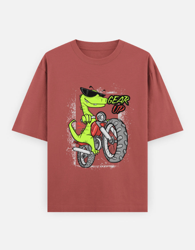 C-Labs Gear Up Oversized Classic T-Shirt Coral Front_1_c_52_bf8ac5e0-cc2a-4c00-90b1-73453316b0ff