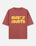 C-Labs Allergic To Idiots Oversized Classic T-Shirt Coral Front_1_c_52_cc712f2f-c7f5-4d9e-9728-4be35a55b3fb