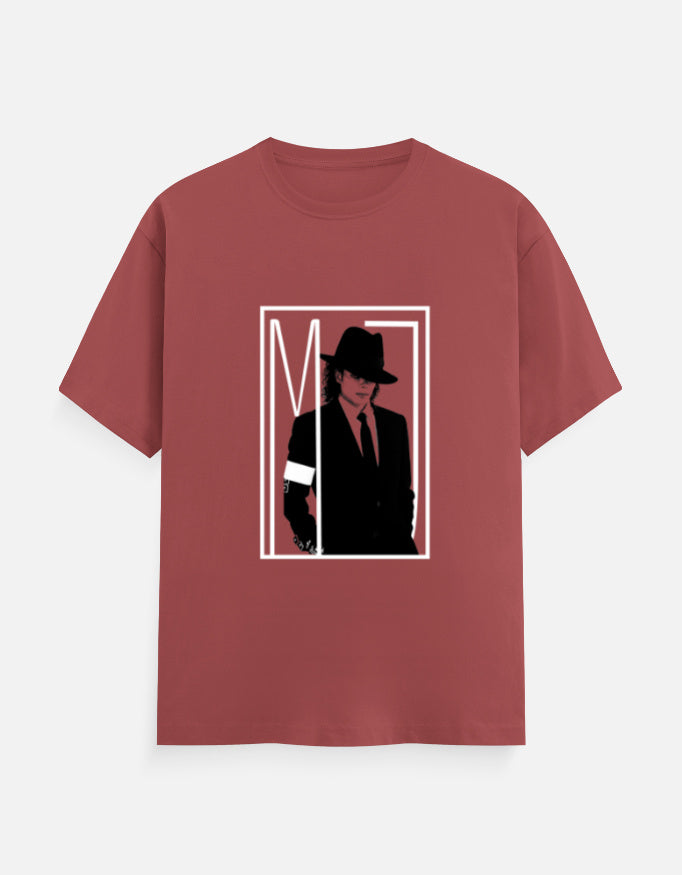 C-Labs Michael Jackson Classic Crew T-Shirt Coral Front_1_c_52_cd9b123c-940b-40ac-8f23-d5b3b64570ad