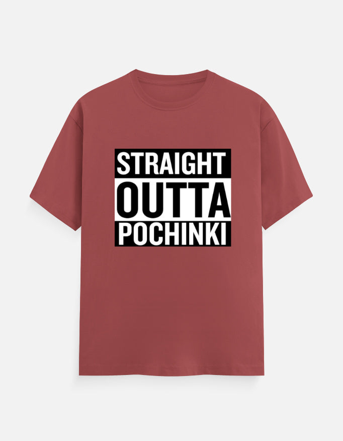 C-Labs Straight Outta Pochinki Classic Crew T-Shirt Coral Front_1_c_52_ce70b396-e5fa-42cc-91c3-6e8c74199ff9