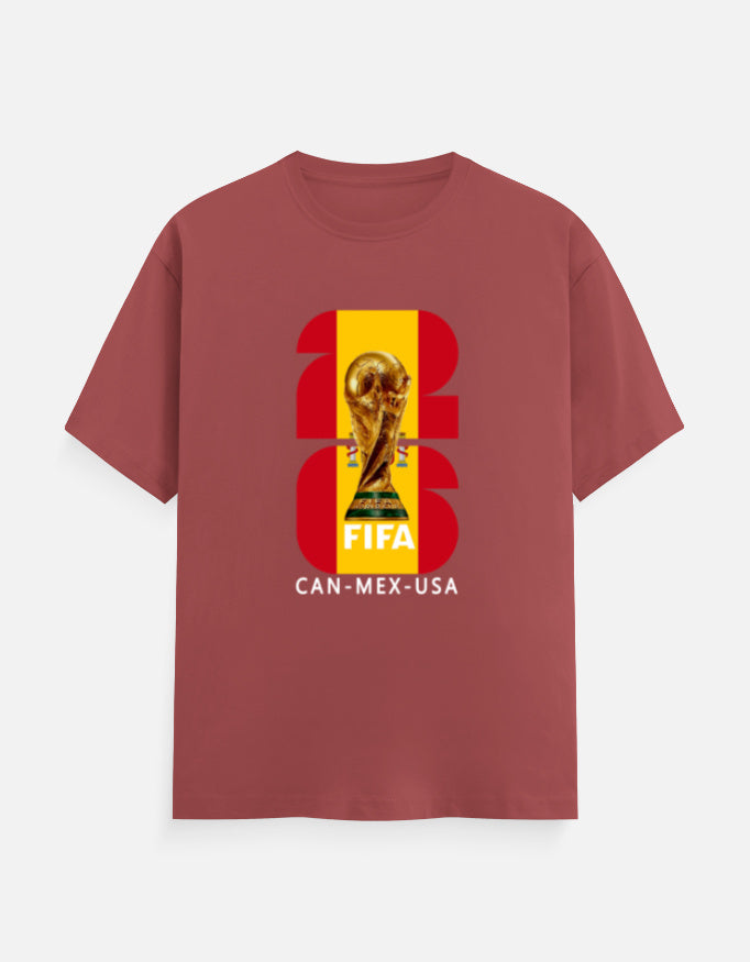 C-Labs Spain 26 Classic Crew T-Shirt Coral Front_1_c_52_cece69bb-996a-4674-be4a-028df59999d4