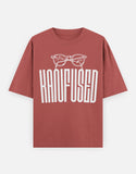 C-Labs Kanfused Oversized Classic T-Shirt Coral Front_1_c_52