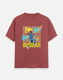 C-Labs Boom Boom Bumrah Classic Crew T-Shirt Coral Front_1_c_52_d319d0be-c5d7-4579-baf0-05eacf9fad65