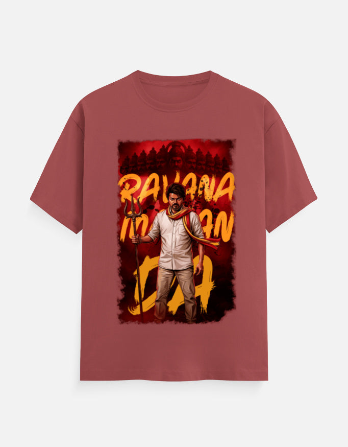 C-Labs Ravana Mavan Da Classic Crew T-Shirt Coral Front_1_c_52_eda0edaf-e47c-446d-bbbc-0f2d8edcf908